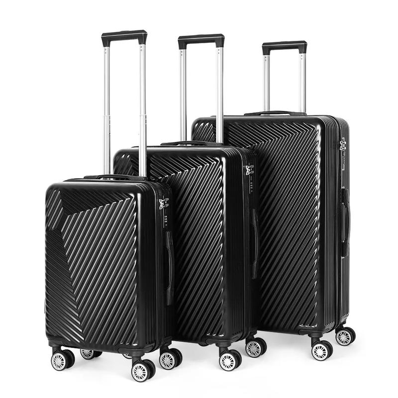 Luggage 3 Piece Sets Hardshell Luggage w Spinner Wheels,TSA Lock,Travel Suitcase