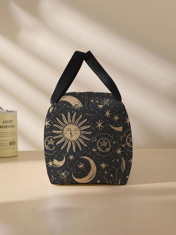 Starry Sky Pattern Duffel Bag, Large Capacity Travel Bag, Fitness Gym Bag , Fashionable Travel Bag for Women & Men