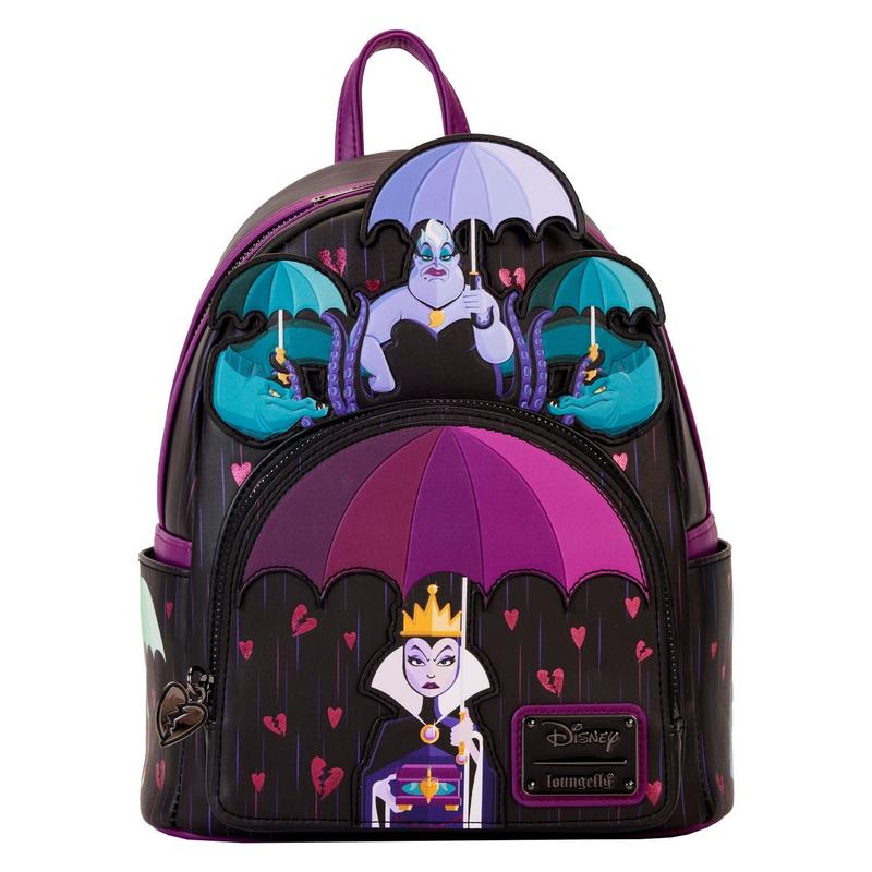 Loungefly DISNEY VILLAINS CURSE YOUR HEARTS MINI BACKPACK