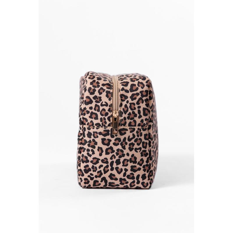 Leopard Travel Pouch Set