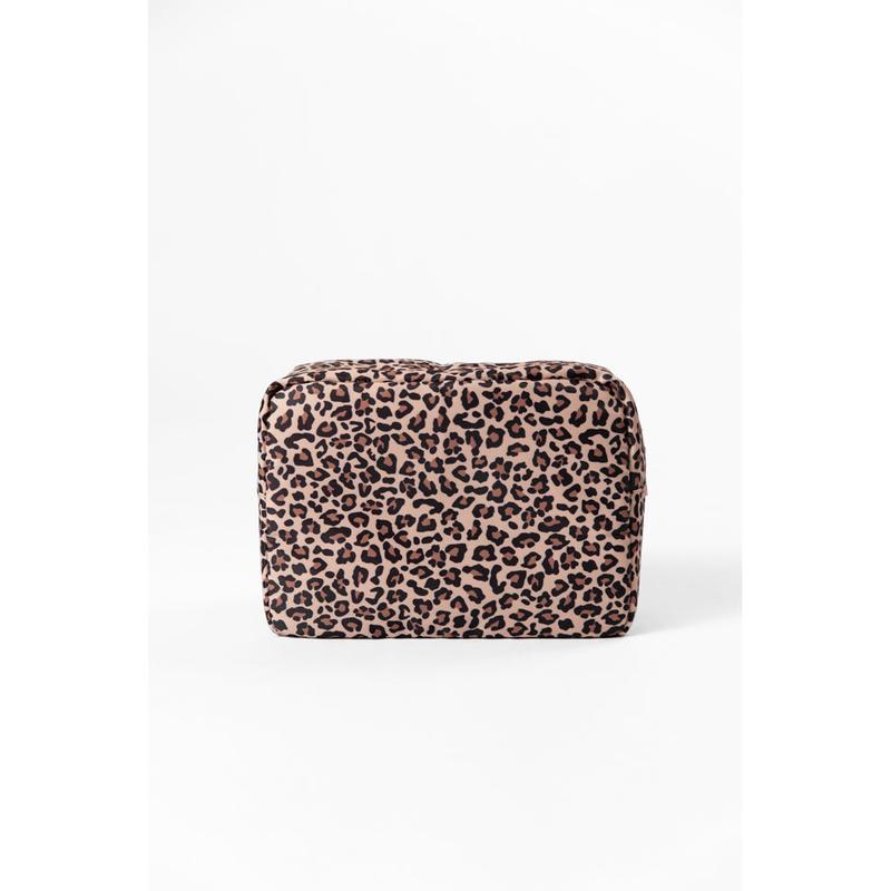 Leopard Travel Pouch Set