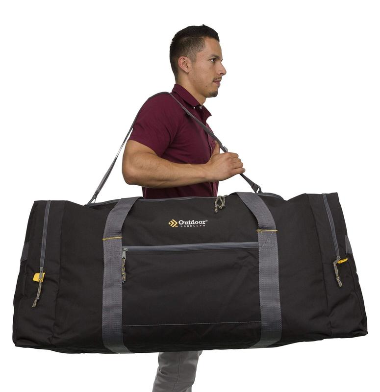 Outdoor Products Mountain Duffel Black Large - FREE SHIPPING