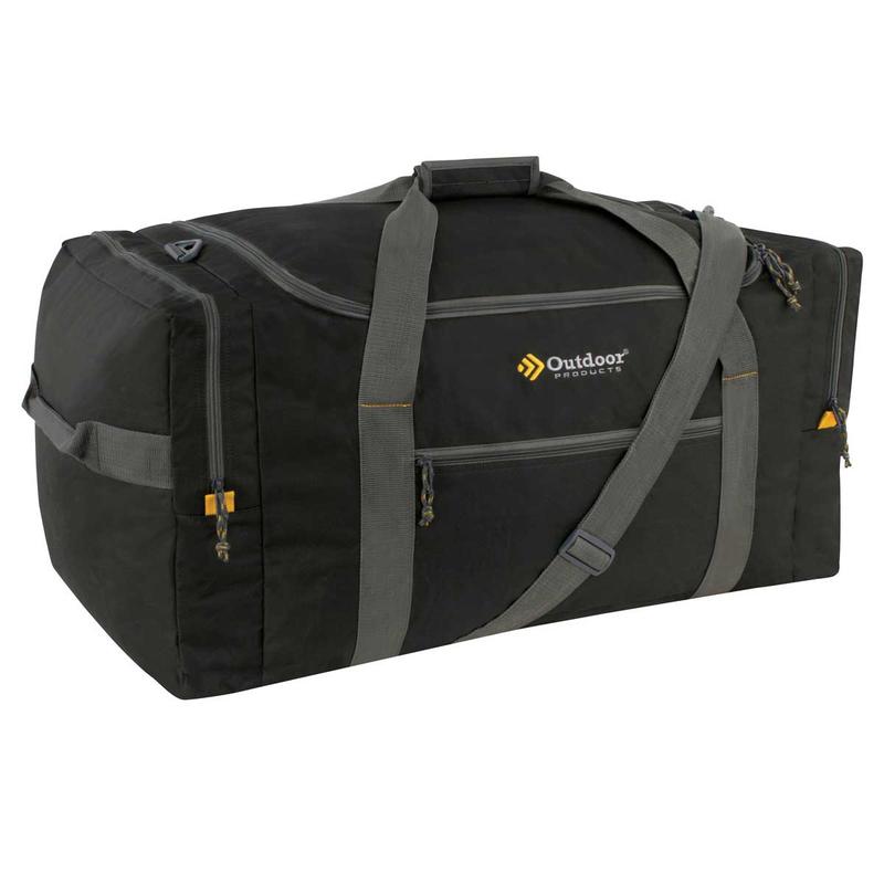 Outdoor Products Mountain Duffel Black Large - FREE SHIPPING