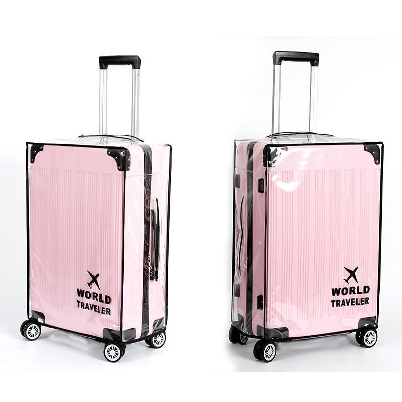 Clear Luggage Protector Cover, 1 Count Transparent Suitcase Protective Case, Travel Luggage Protector for Various Suitcase Sizes