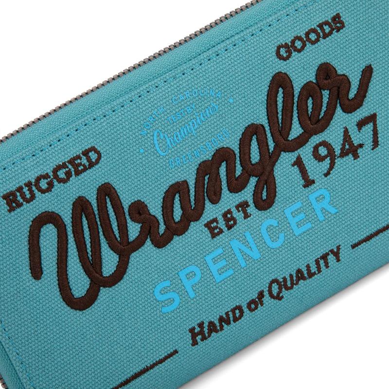 Wrangler Wristlet Wallets for Women Classic Retro Wallet Purse