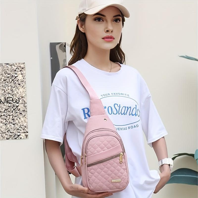 3-Piece Set: Fashion Pink Travel Bag with Backpack and Cosmetic Bag-Large Capacity, Waterproof Oxford Cloth Suitable for Travel and Fitness