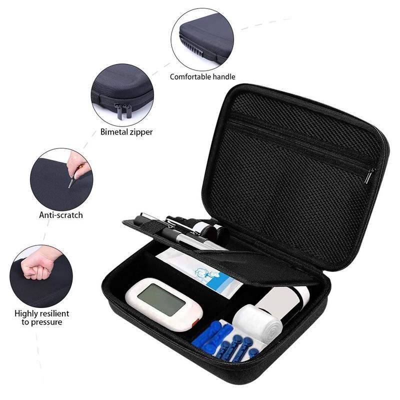 Insulin Storage Case, 1 Count Portable Insulated Travel Box for Diabetics, Safe Insulin Storage Box, Travel Essentials