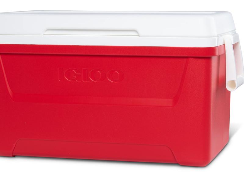 48 QT Laguna Ice Chest Cooler, Red