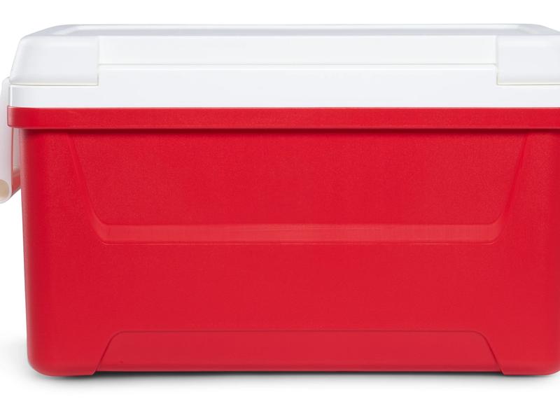 48 QT Laguna Ice Chest Cooler, Red