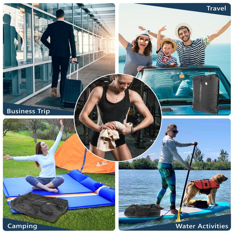 Professional Vacuum Bags for Travel with Wireless Vacuum Pump, IP67 Reusable  for Suitcases and Backpack Space Saver Durable (1PC+Pump)