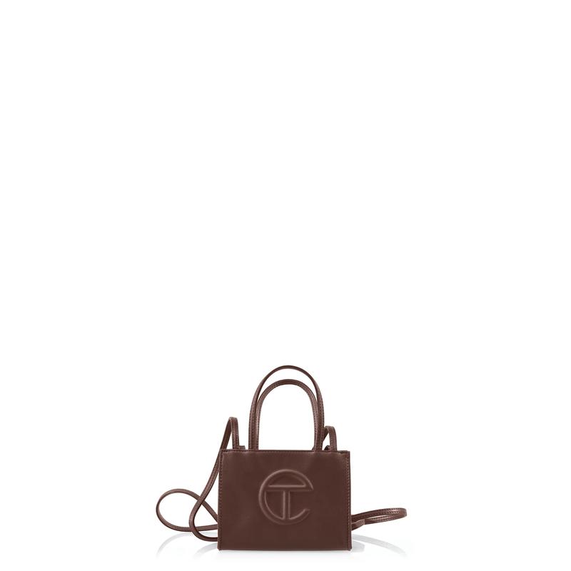 Telfar Small Chocolate Shopping Bag-brand new